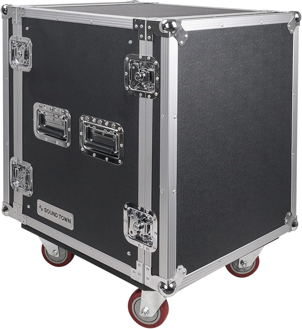 8U PA DJ Rack Road Case with Casters U956