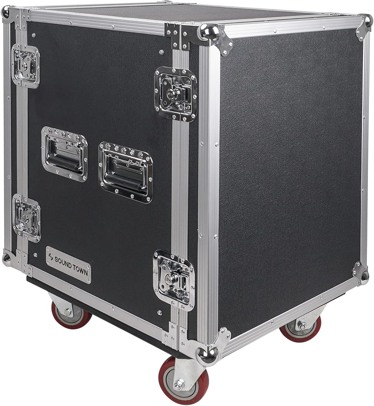 8U PA DJ Rack Road Case with Casters U956