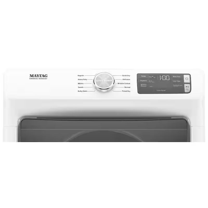 7.3 cu. ft. White Stackable Gas Vented Dryer L32814