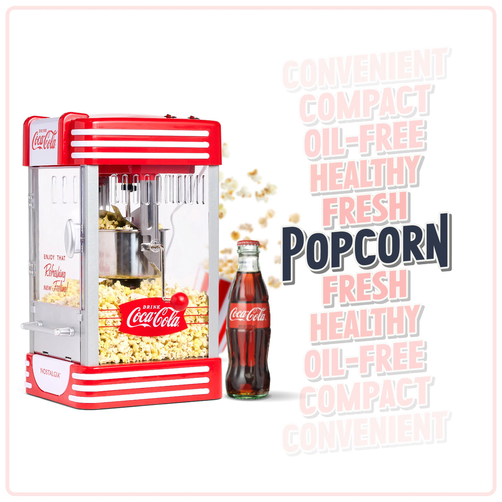 Red 2.5 oz Kettle Popcorn Maker T3825
