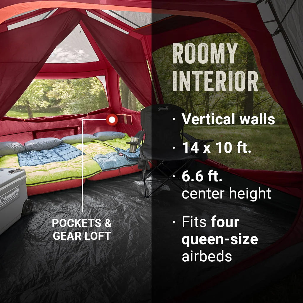 10-Person Instant Camping Tent W7281