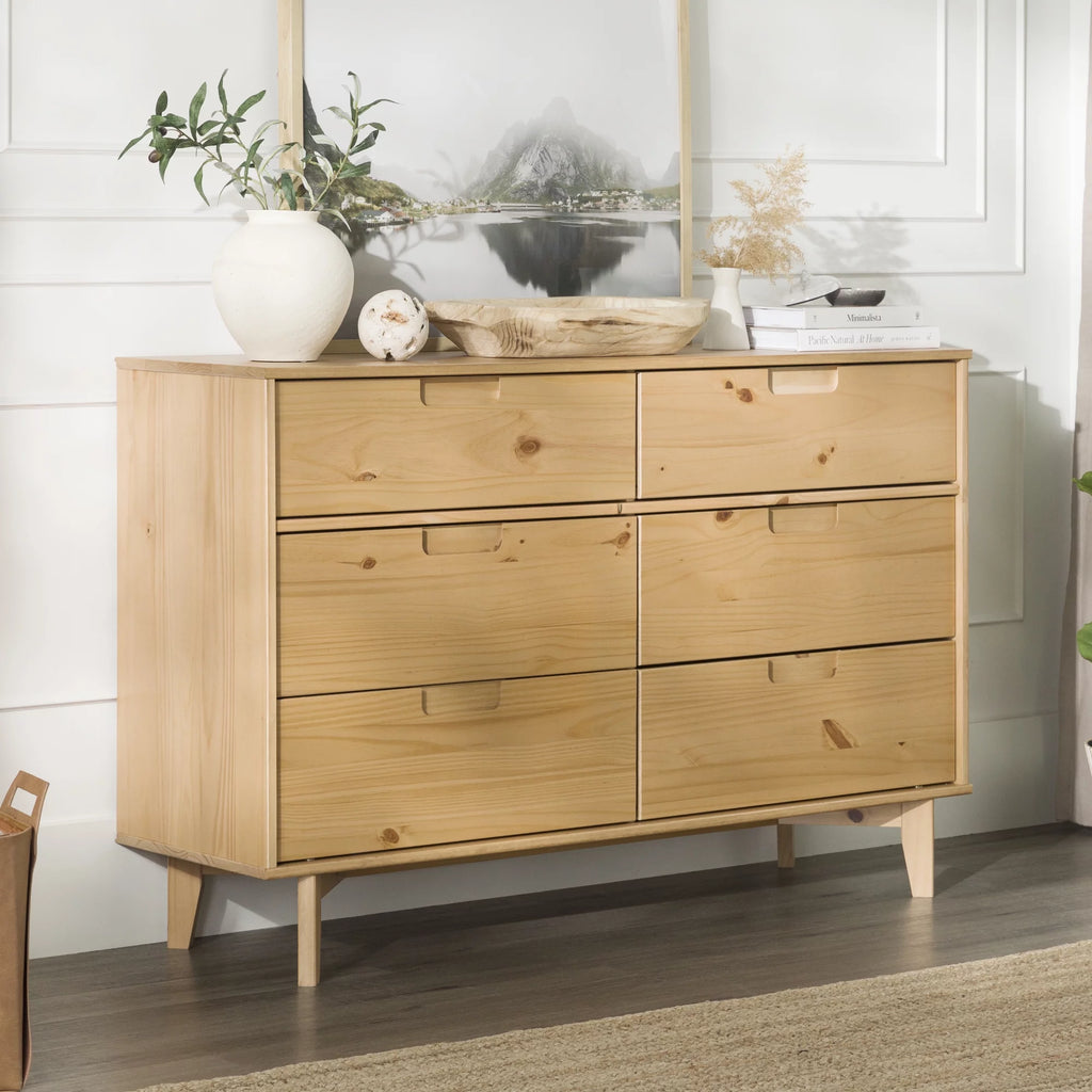 6 Drawer Solid Wood Dresser S543623