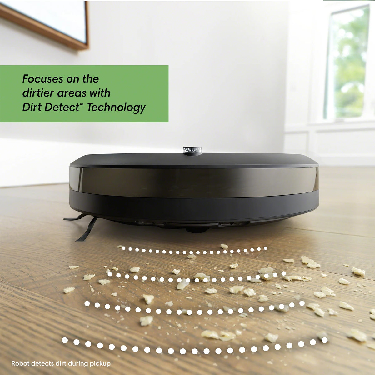 Wi-Fi Connected Self-Emptying Robot Vacuum V372461