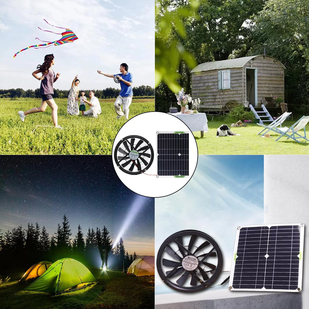 100W Solar Exhaust Fan U285