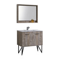 36 in. Modern Bathroom Vanity with Quartz Countertop W531