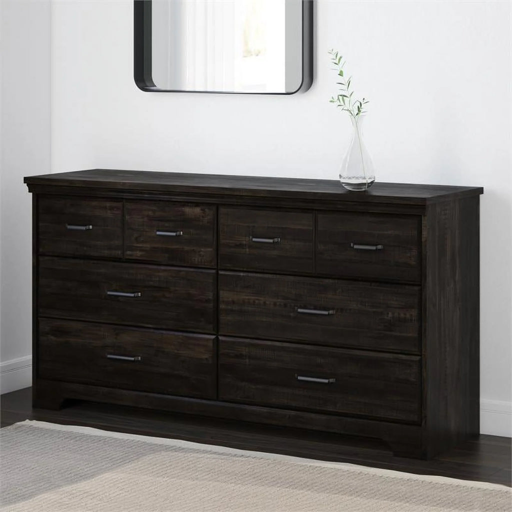 6 Drawer Double Dresser N973