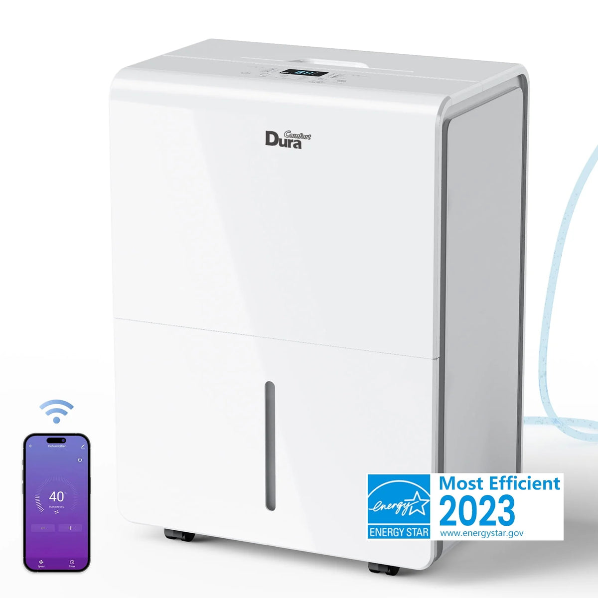 50 Pints Dehumidifier with Pump and WiFi J4646
