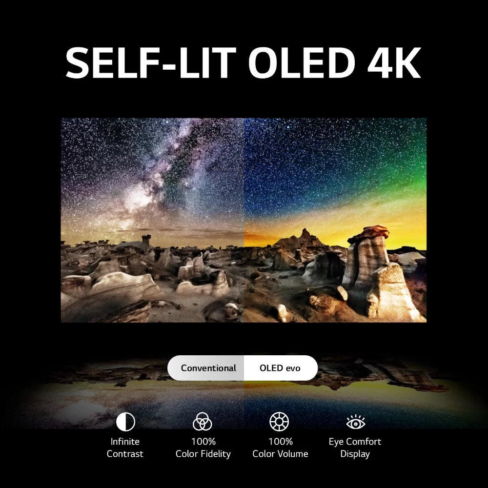 55 Class 4K UHD OLED Smart TV with Dolby Vision B459