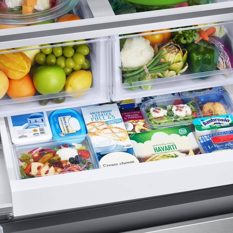 33 in. W 25 cu. ft. French Door Smart Refrigerator Stainless Steel E3159