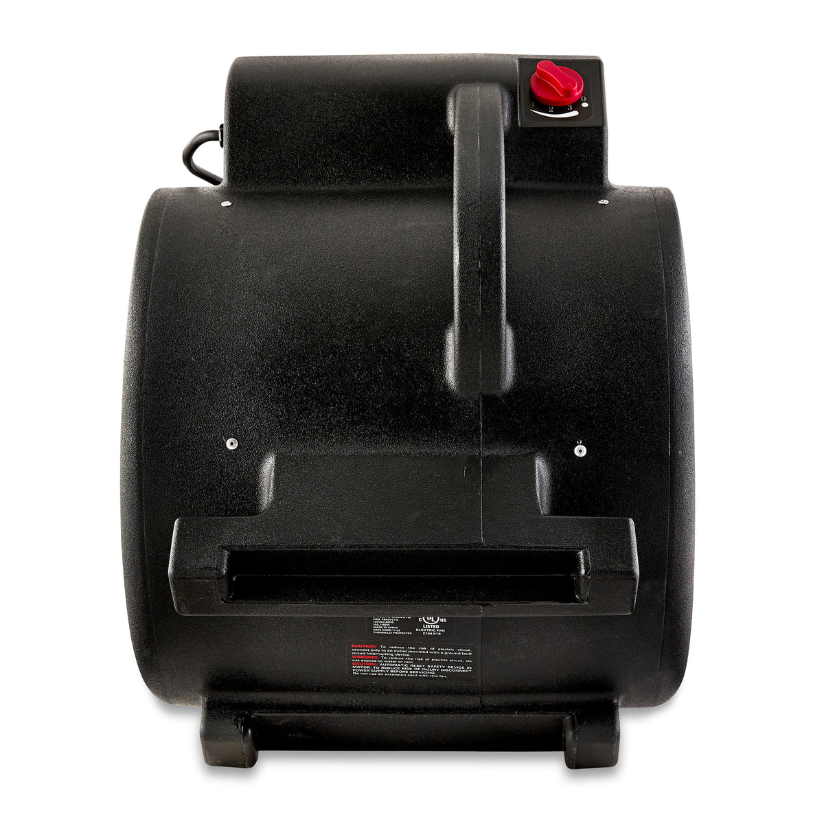 1 HP 3-Speed Utility Fan Air Mover Black Y564