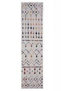 Ivory 2 ft. x 8 ft. Moroccan Style Area Rug A509