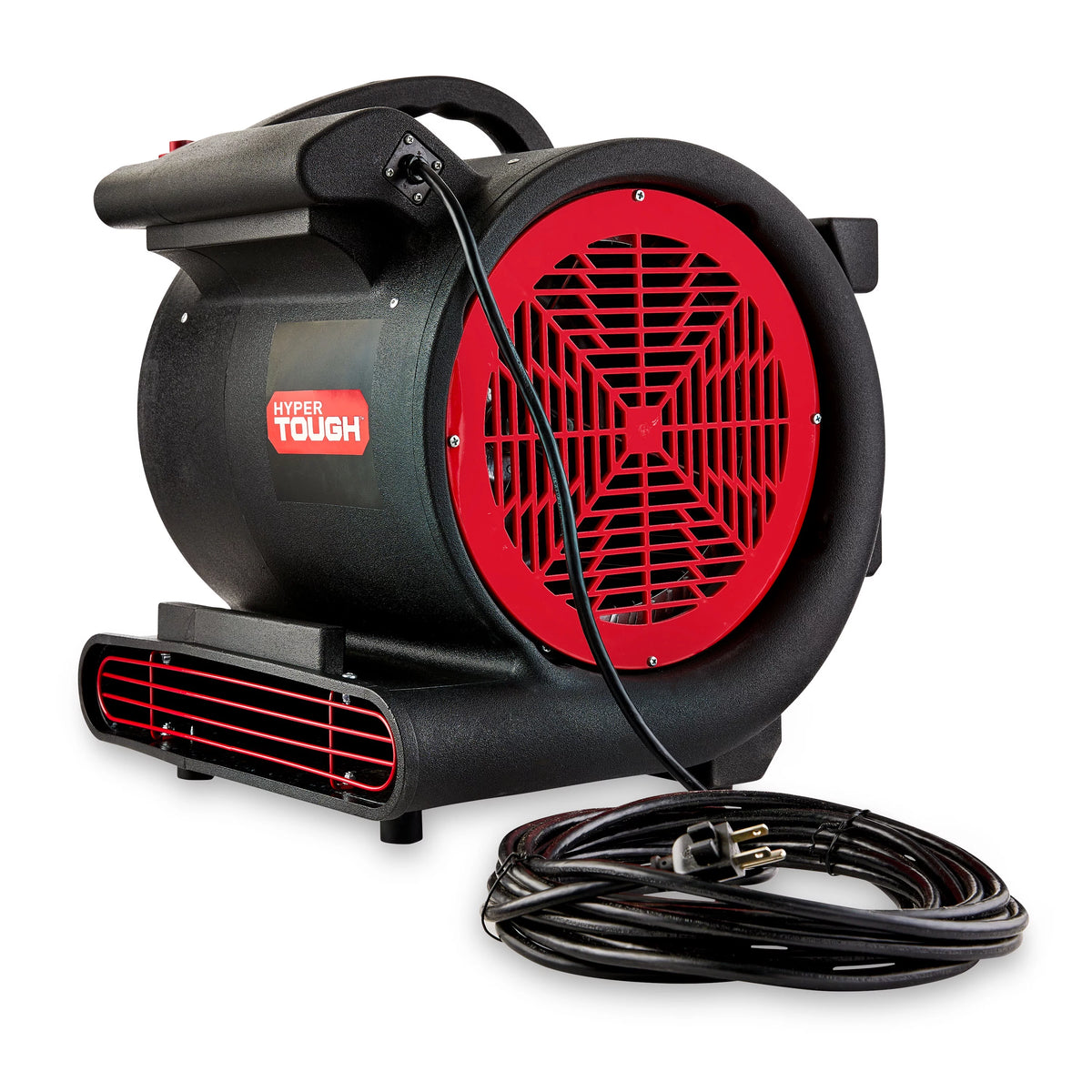 1 HP 3-Speed Utility Fan Air Mover Black Y564