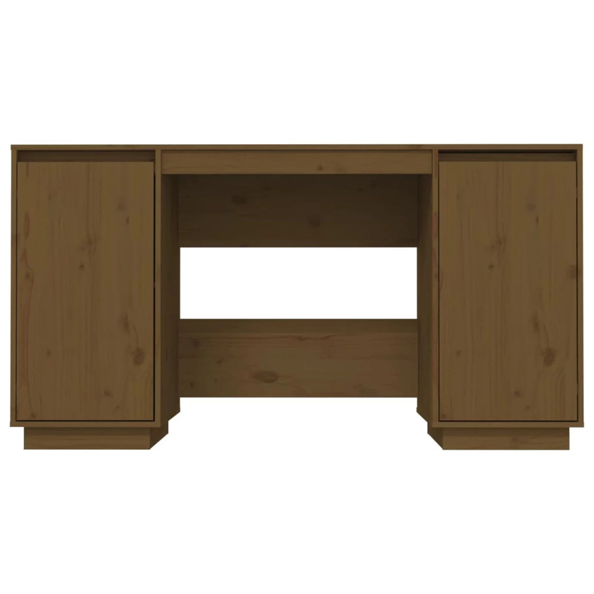 Computer Desk with 2 Door Cabinets R937512