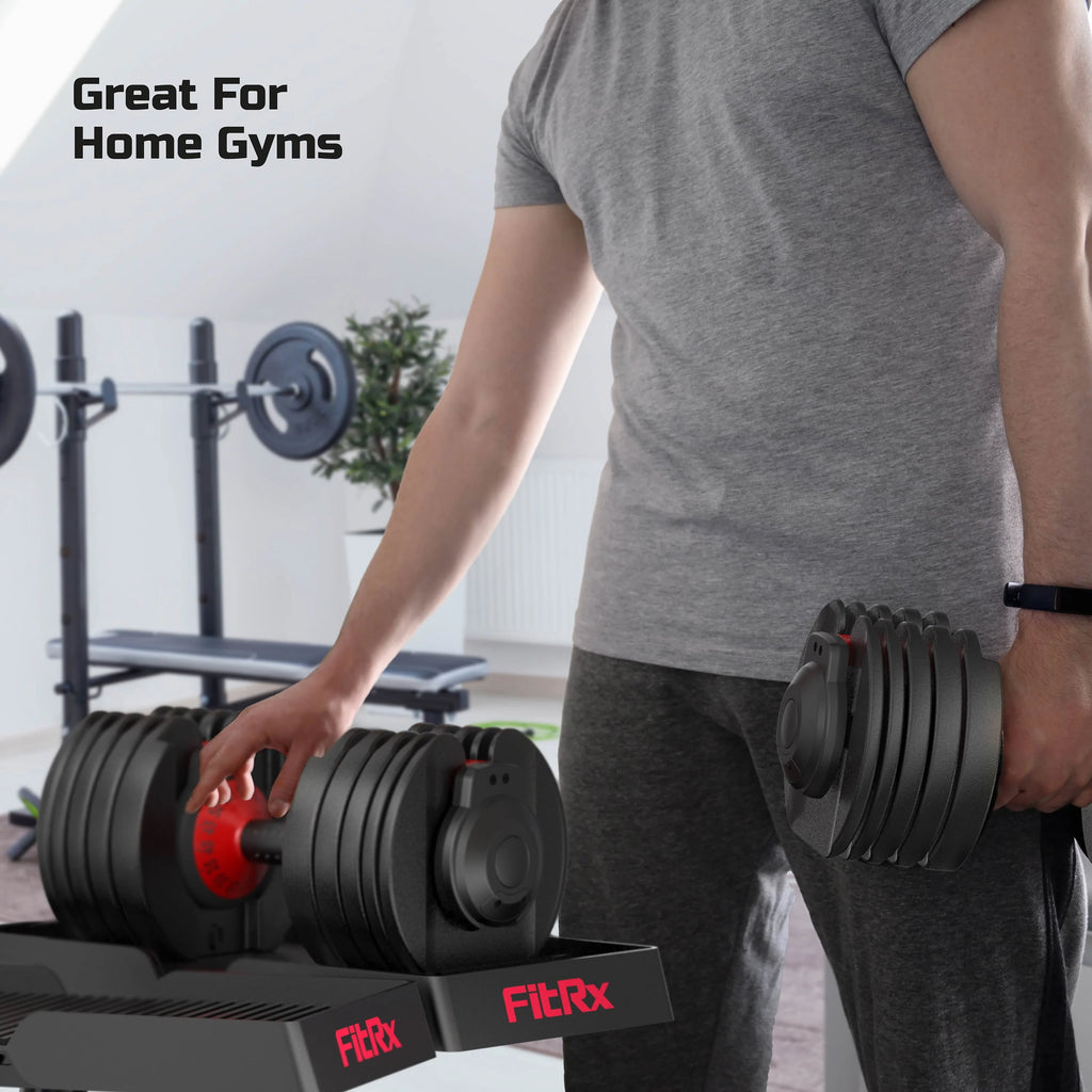 Adjustable Dumbbell 5-52.5 lbs Black O82990