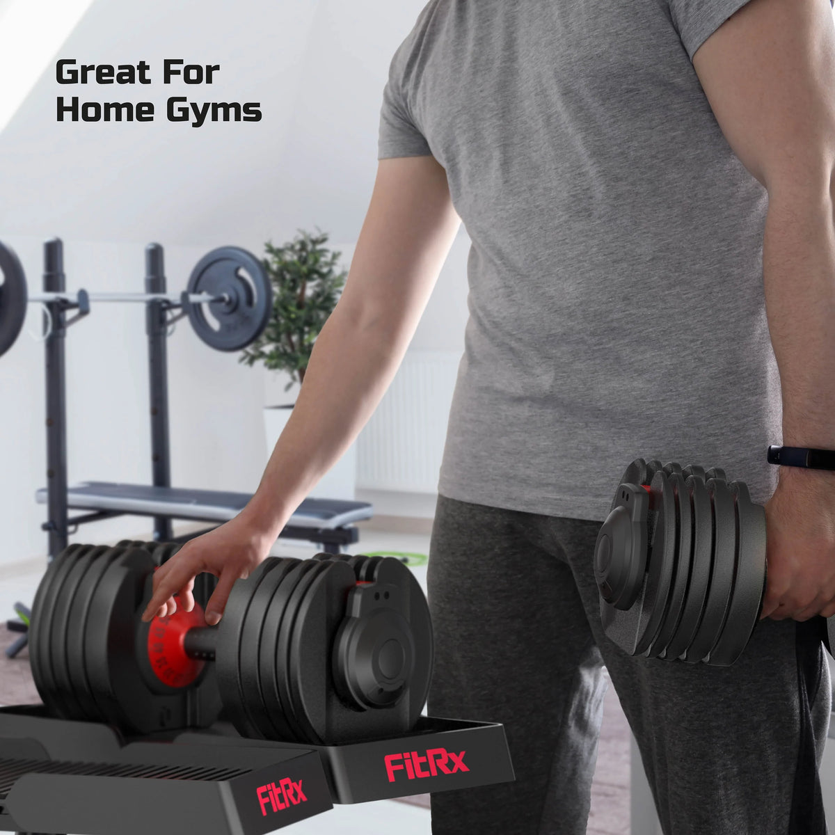 Adjustable Dumbbell 5-52.5 lbs Black O82990