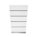 White 5 Drawer Chest Y97811