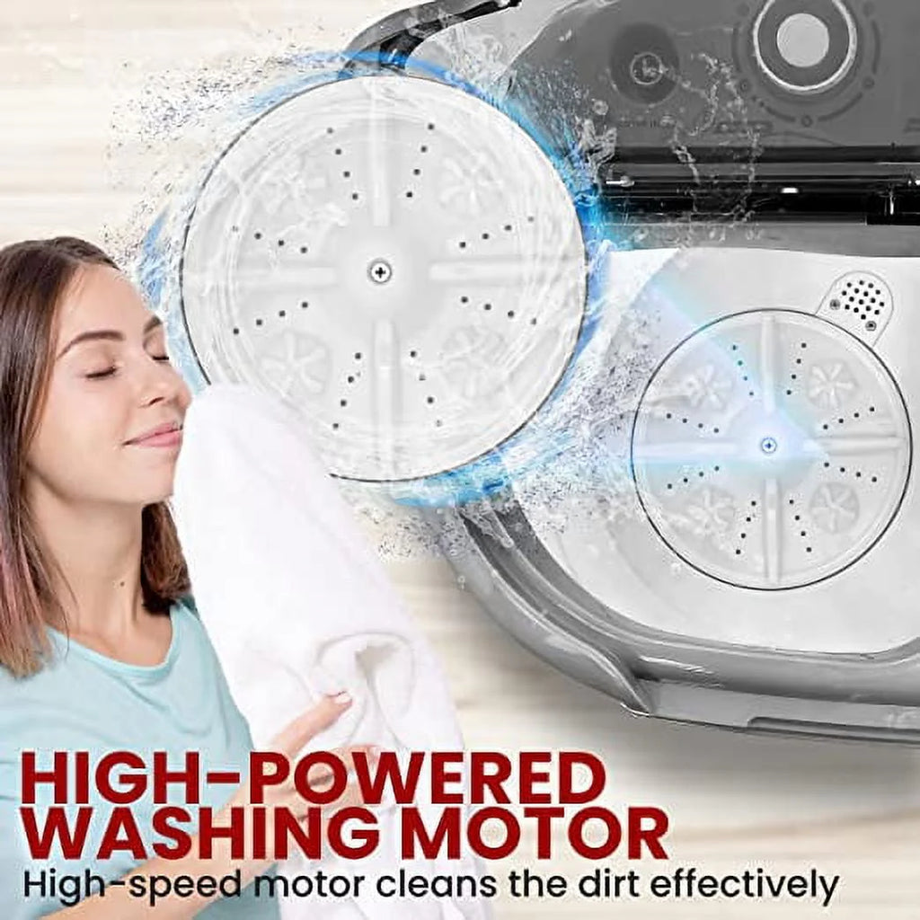 110 Volt 2 in 1 Portable Washer and Dryer J491278