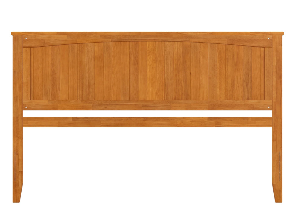 King Solid Wood Panel Headboard with Attachable Charger K3636