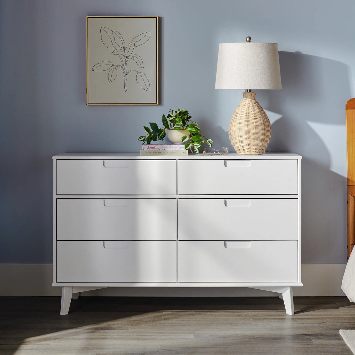 6 Drawer Solid Wood Dresser S543623