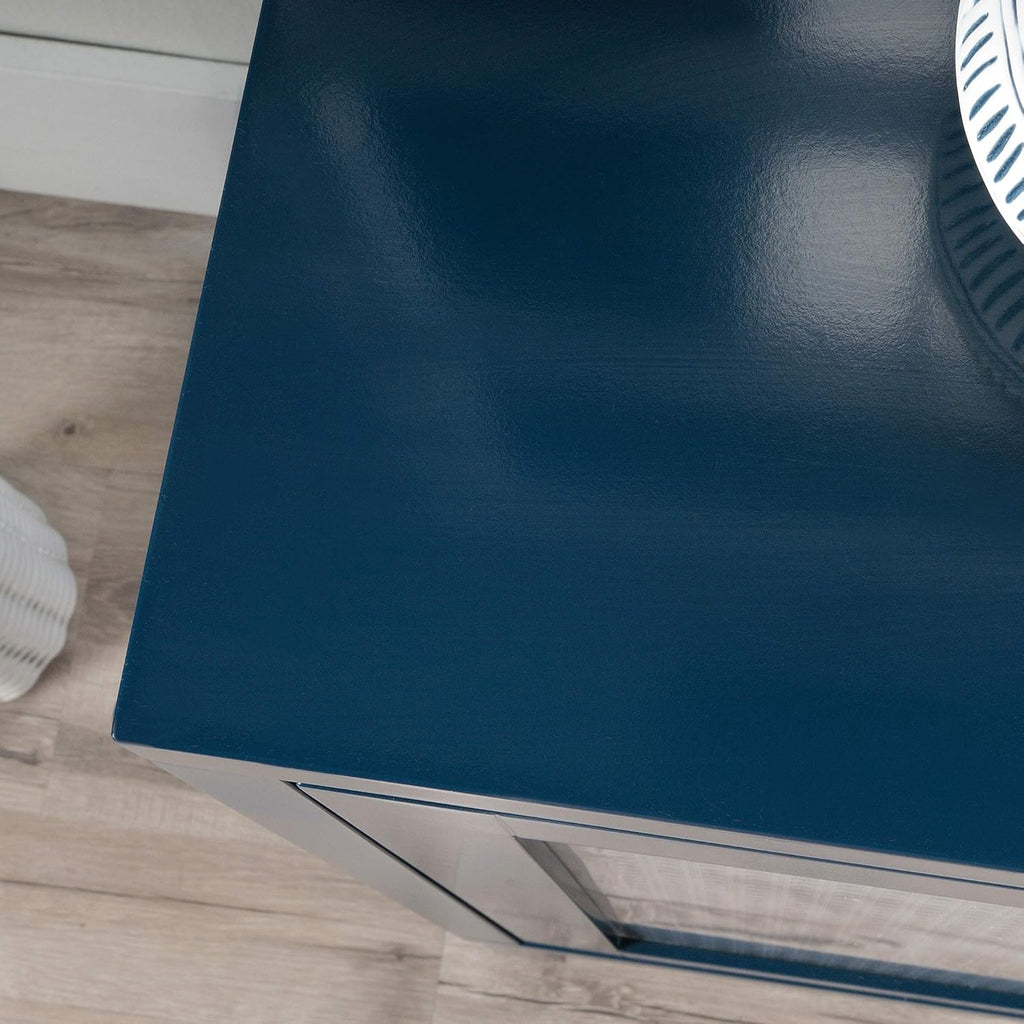 Navy Accent Storage Cabinet N7138