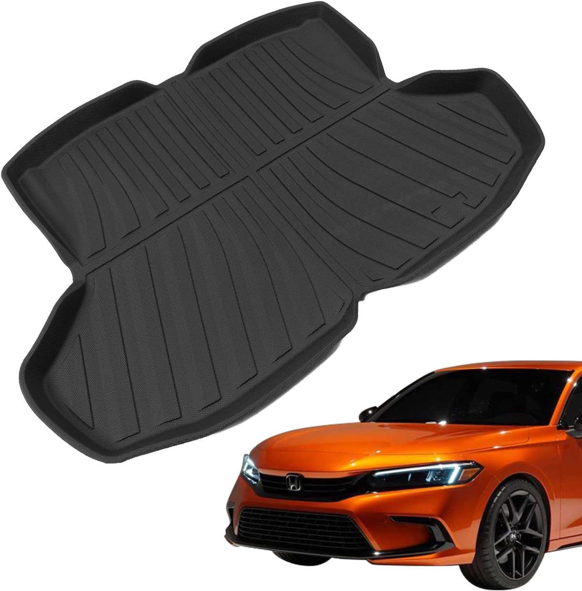 Cargo Liner Rear Trunk Mat TPE All-Weather Mats Q604