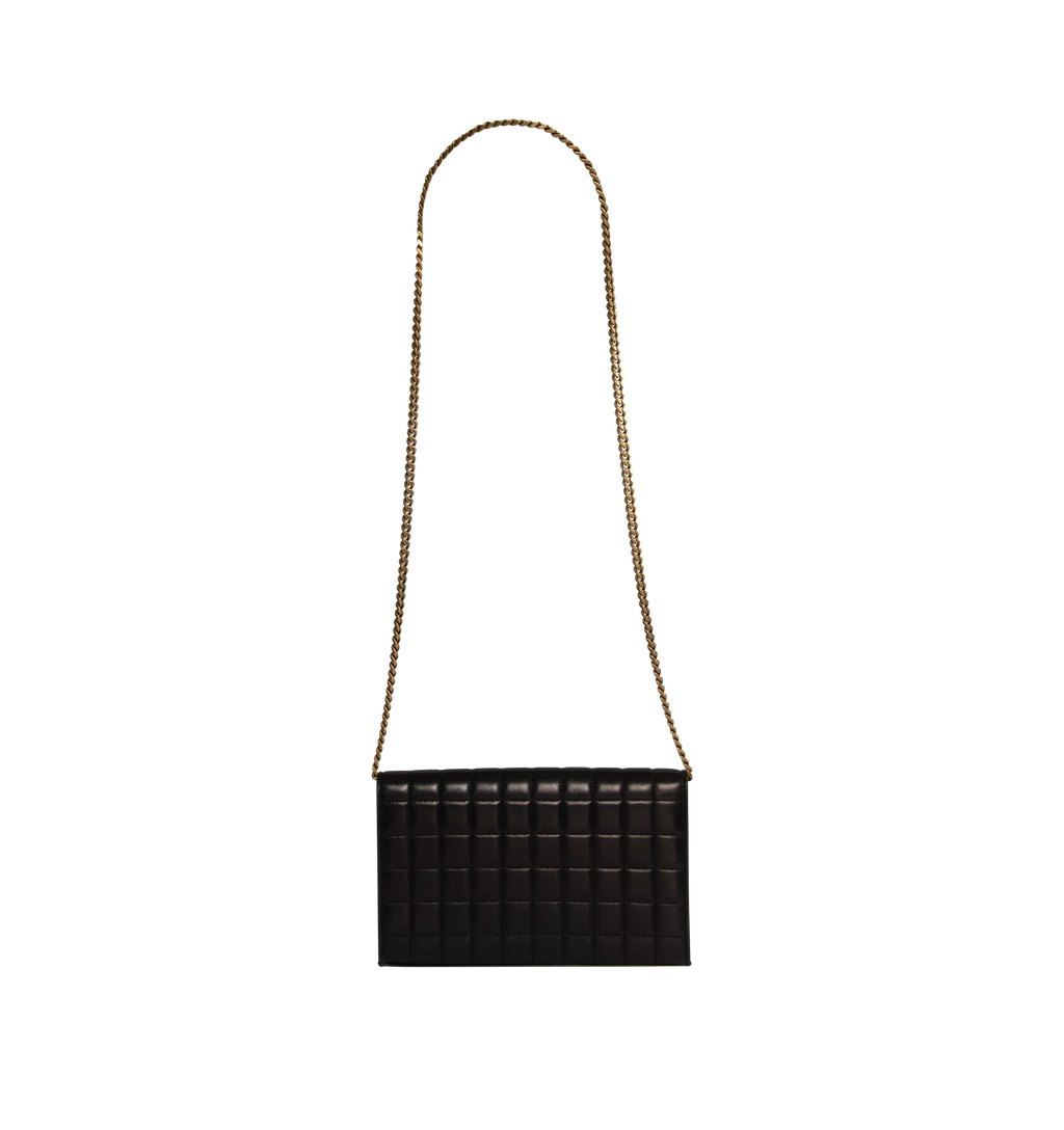 Quilted Chain Wallet S363