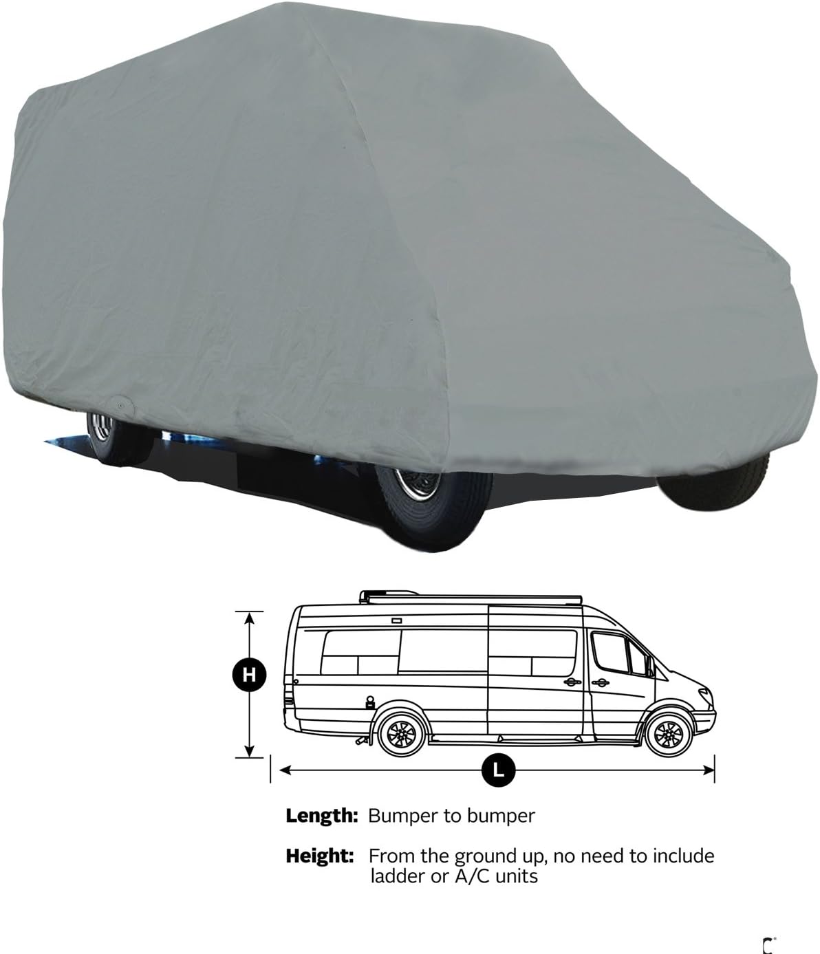 4-Layer Class B RV Cover Fits 27'L D58968