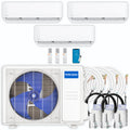 33,000 BTU 3 Zone Ductless Air Conditioner and Heat Pump P7330