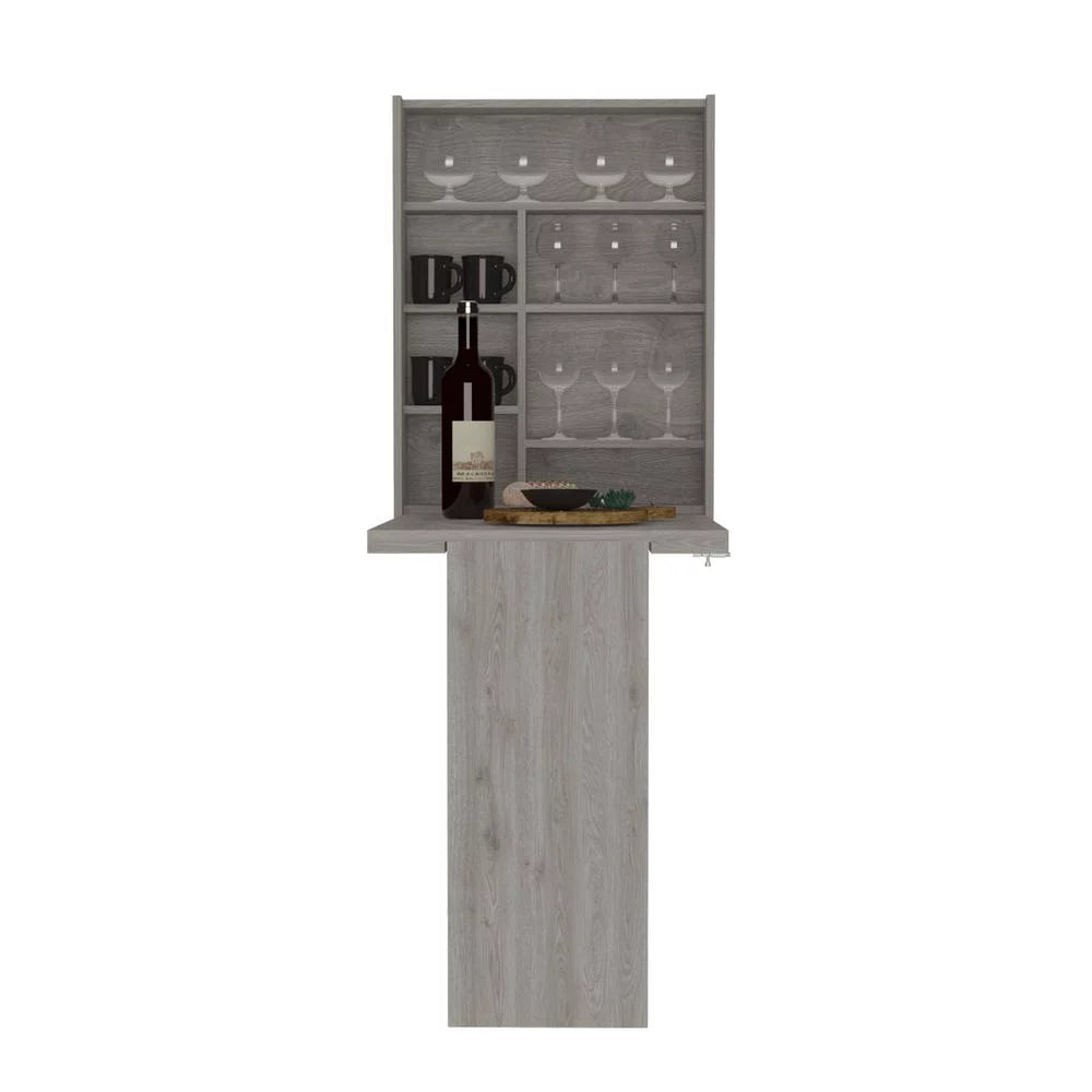 Light Gray Wall Double Door Cabinet D83704