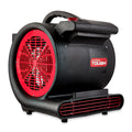 1 HP 3-Speed Utility Fan Air Mover Black Y564