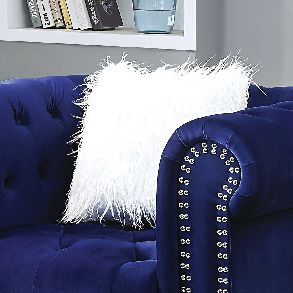 Grey Fabric Tufted Chair E527