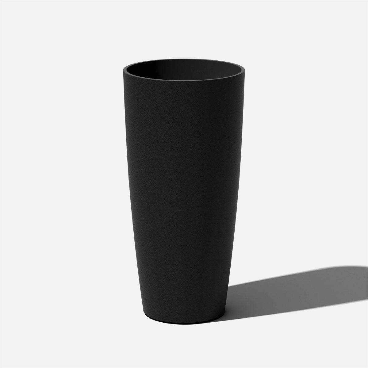 28" Black Plastic-Stone Planter J694026