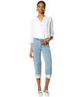 Wide Leg Capri Jean G82553