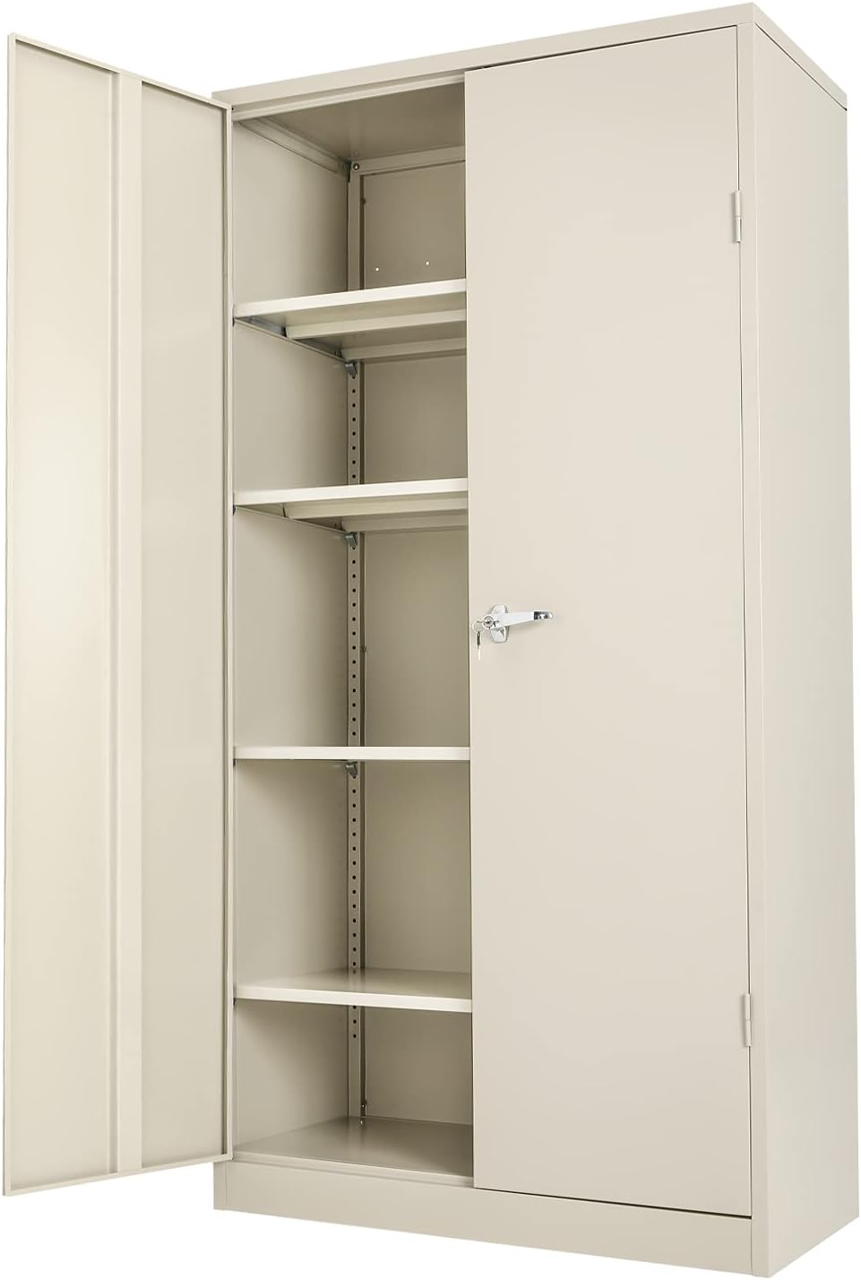 72 Locking Steel Storage Cabinet with 4 Adjustable Shelves C247203