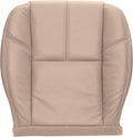 Driver Side Bottom Replacement Seat Cover Light Cashmere Leather S623