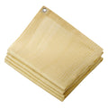 Beige 10'x10' Sunshade Netting D32083