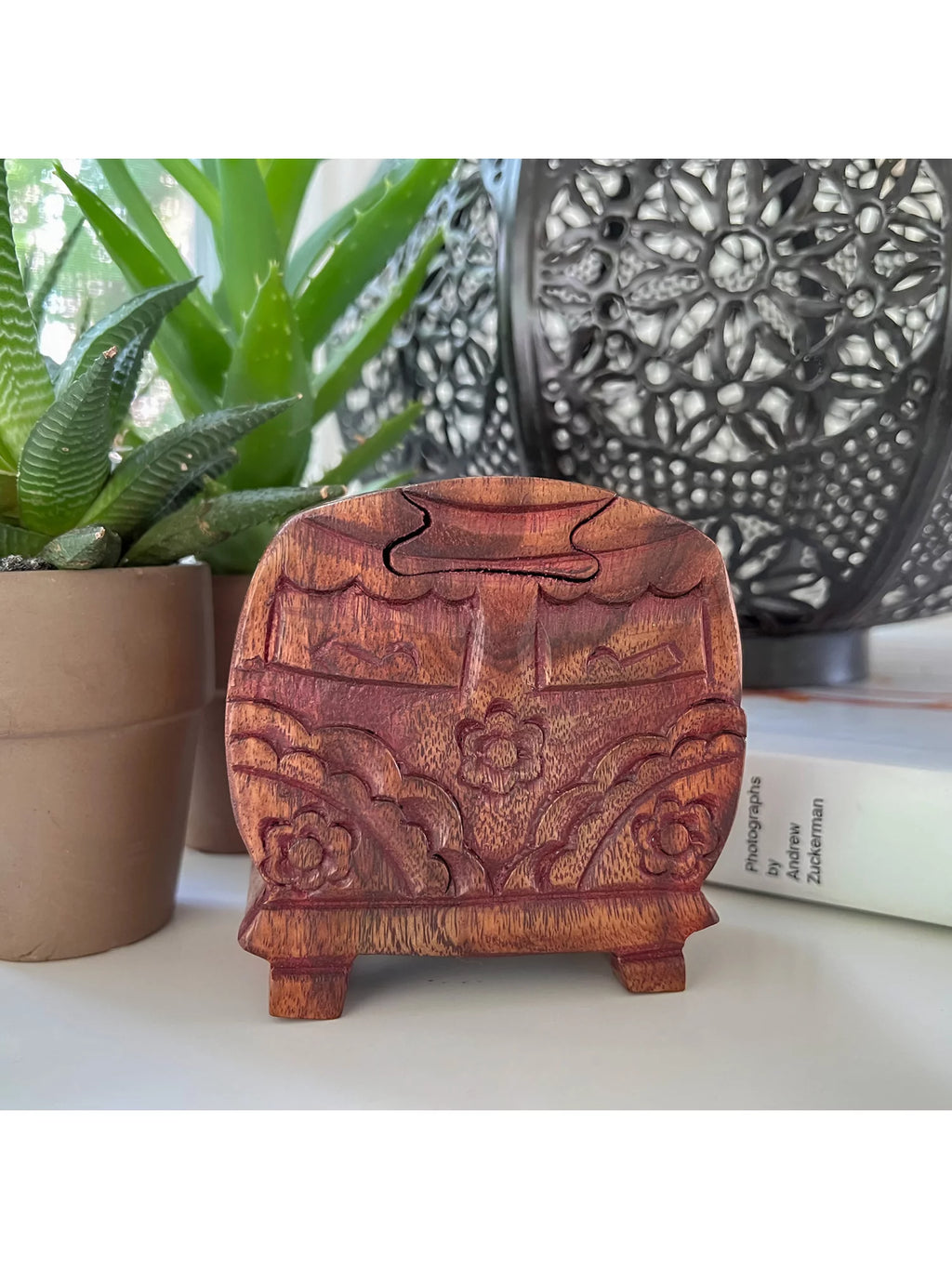 Handmade Sheesham Wood Puzzle Box X744356
