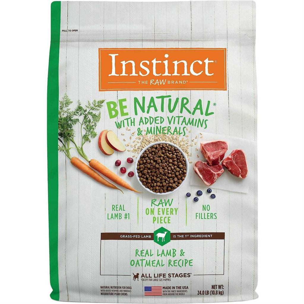 Be Natural Lamb & Oatmeal Recipe Dry Dog Food A134