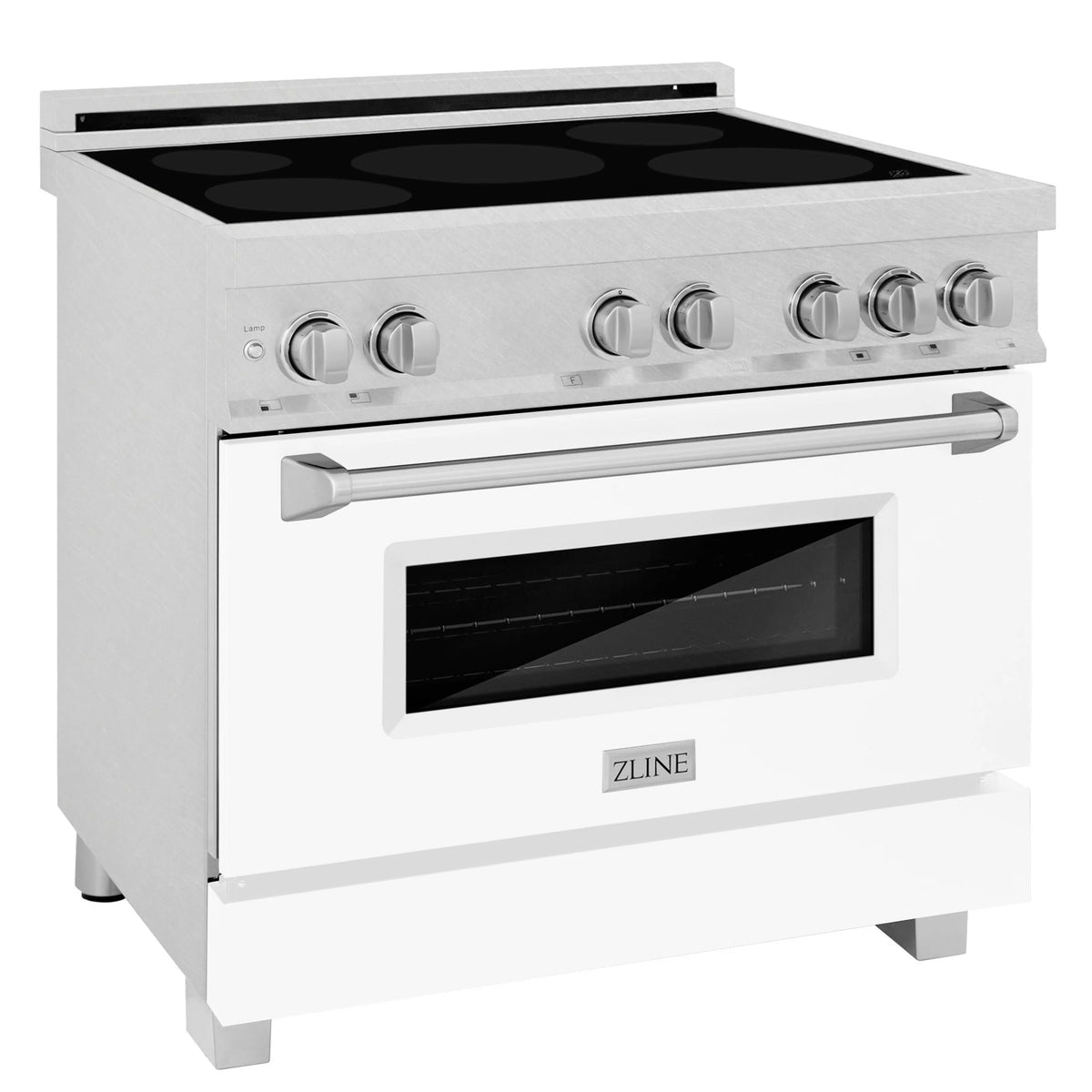 36 4.6 cu. ft. Induction Range with 5 Element Stove and Electric Oven X245