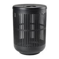 Black 60L Laundry Basket O6305