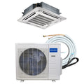 18,000 BTU Ductless Ceiling Cassette Air Conditioner and Heat Pump P307939