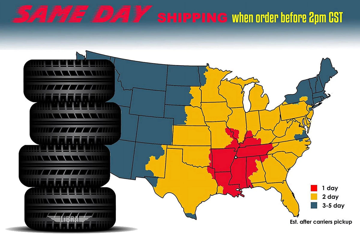 Set of 4 ST 205/75R14 Trailer Tires A8947