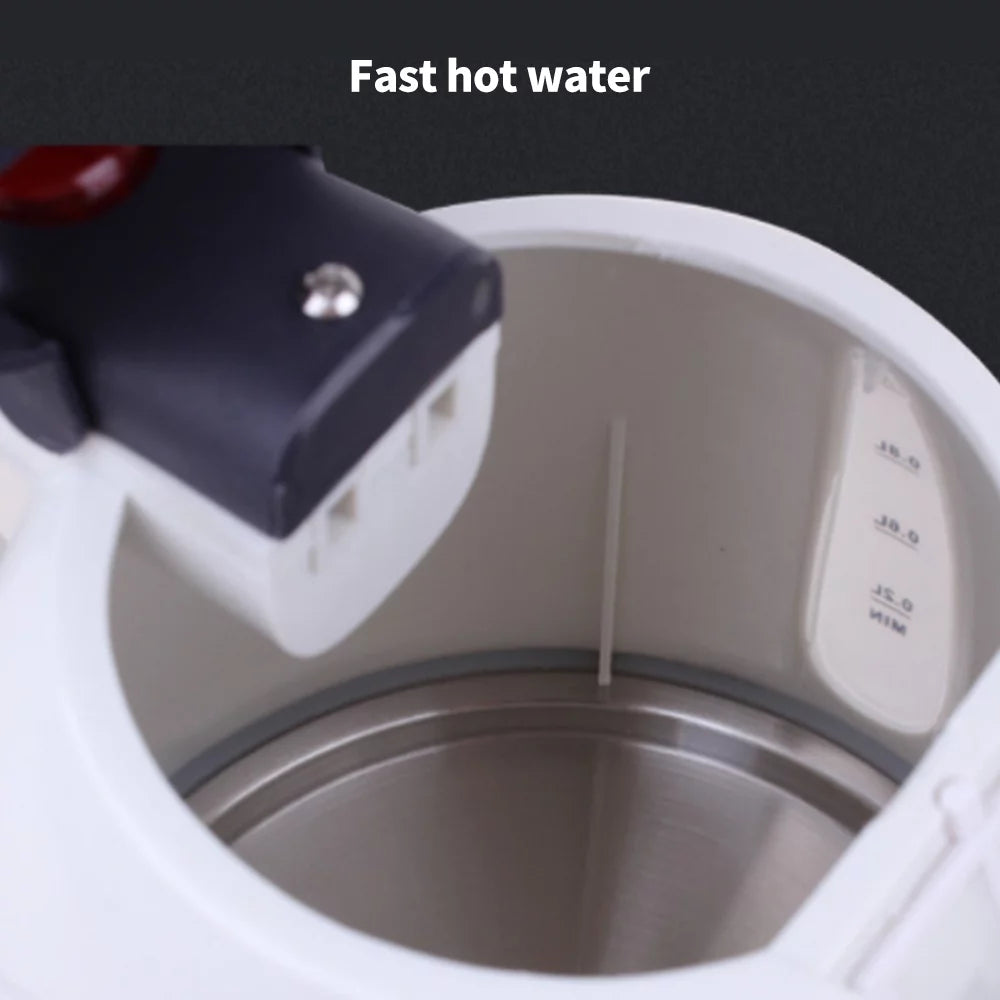 1000mL 24V 250W Portable Electric Kettle White N365