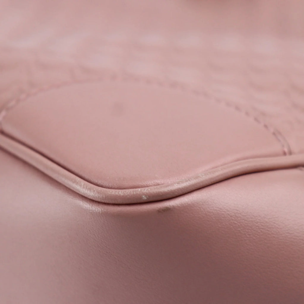 Pre-Owned Leather Pink Handbag B812