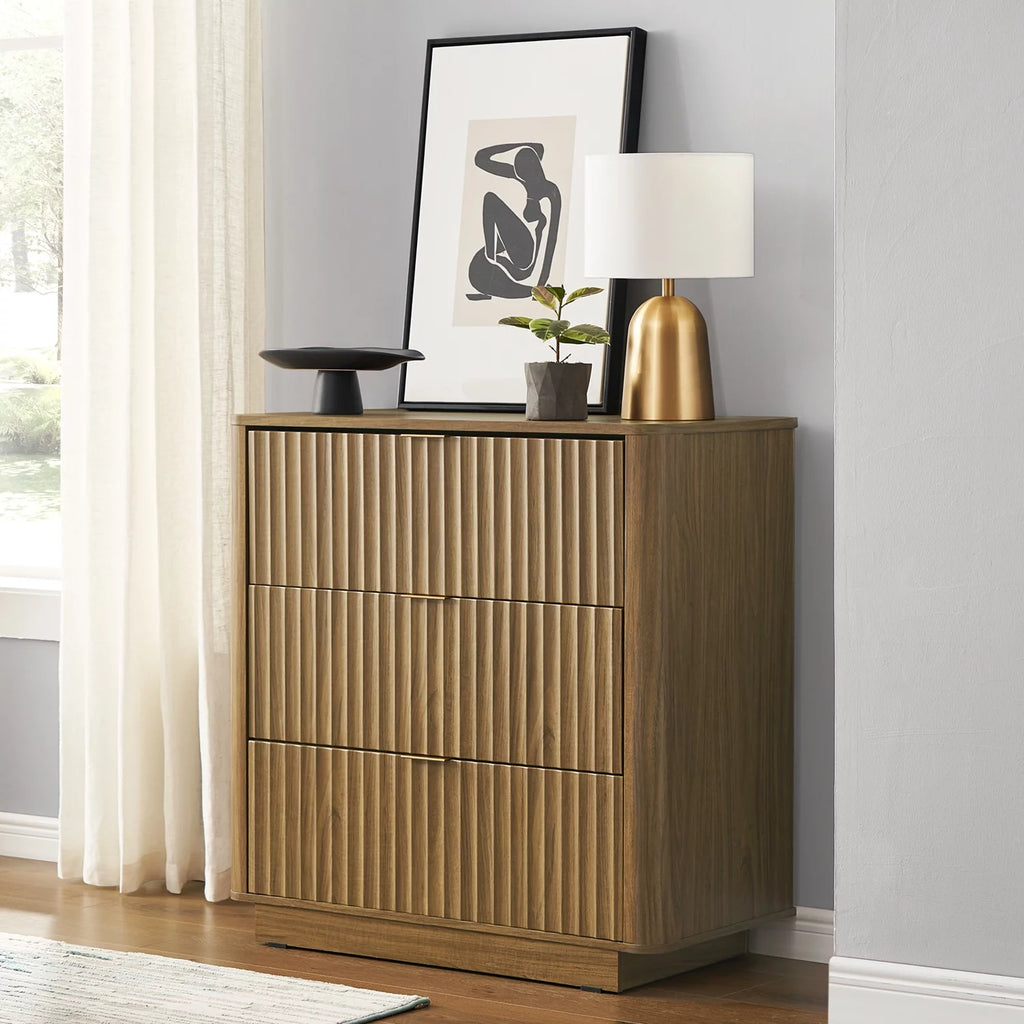 Oak 3 Drawer Dresser R42345