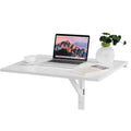 Wall-Mounted Drop-Leaf Folding Table White I33520