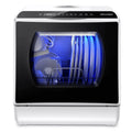Portable Countertop Dishwasher with 5L Built-in Water Tank, 5 Place Settings, 7 Programs, White E237885