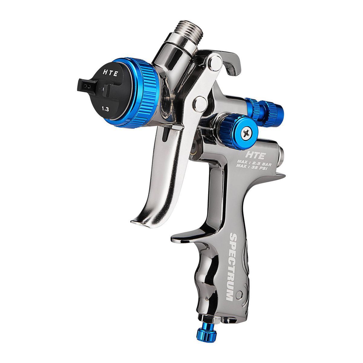 Gravity-Feed Air Spray Gun with Side Fan Control X51141