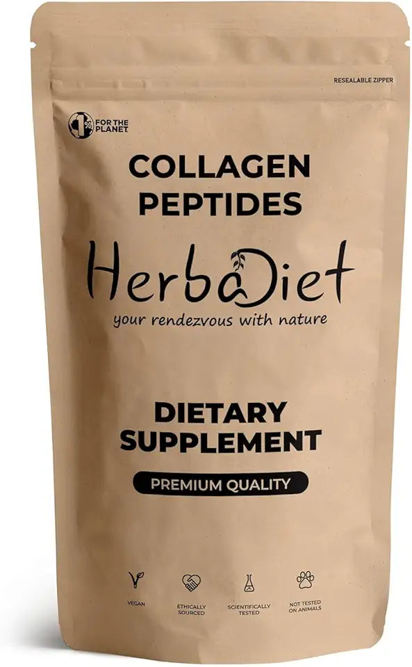 Hydrolyzed Type 1 & 3 Grass-Fed Collagen Peptides Powder 200 gm Z8218