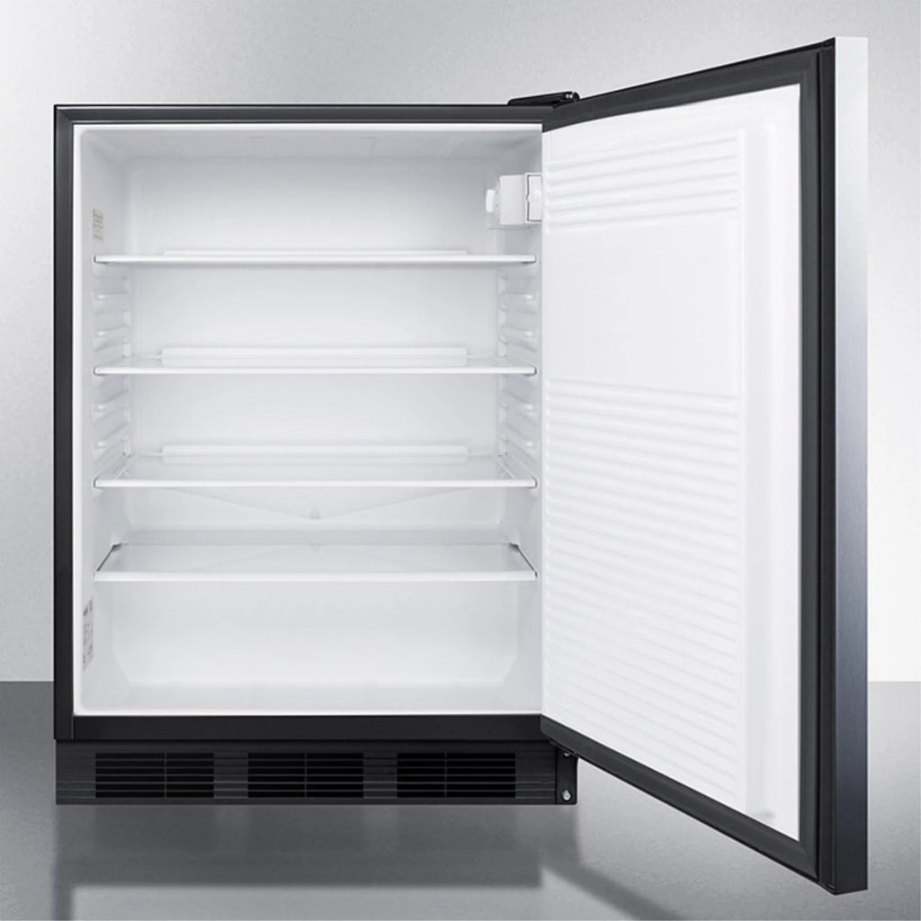 Black Built-In Undercounter All-Refrigerator U877405
